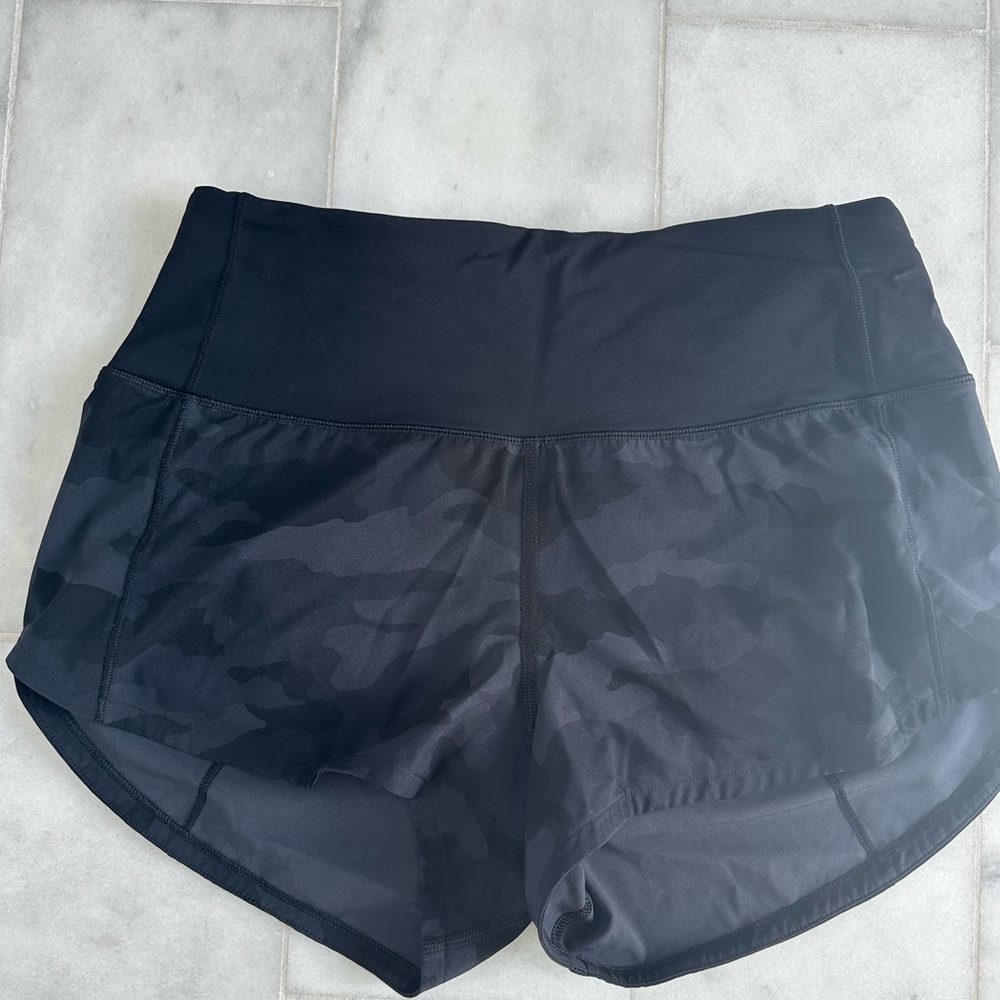 Speed up high rise lined shorts size 4
